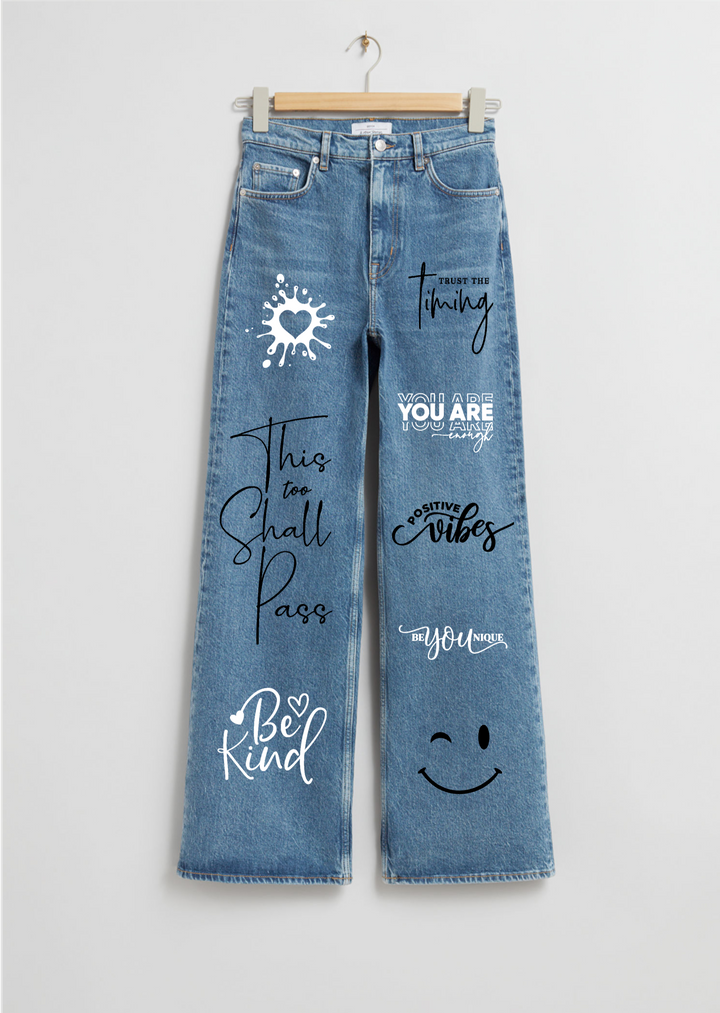 This too shall pass wide leg T-shirt.pk