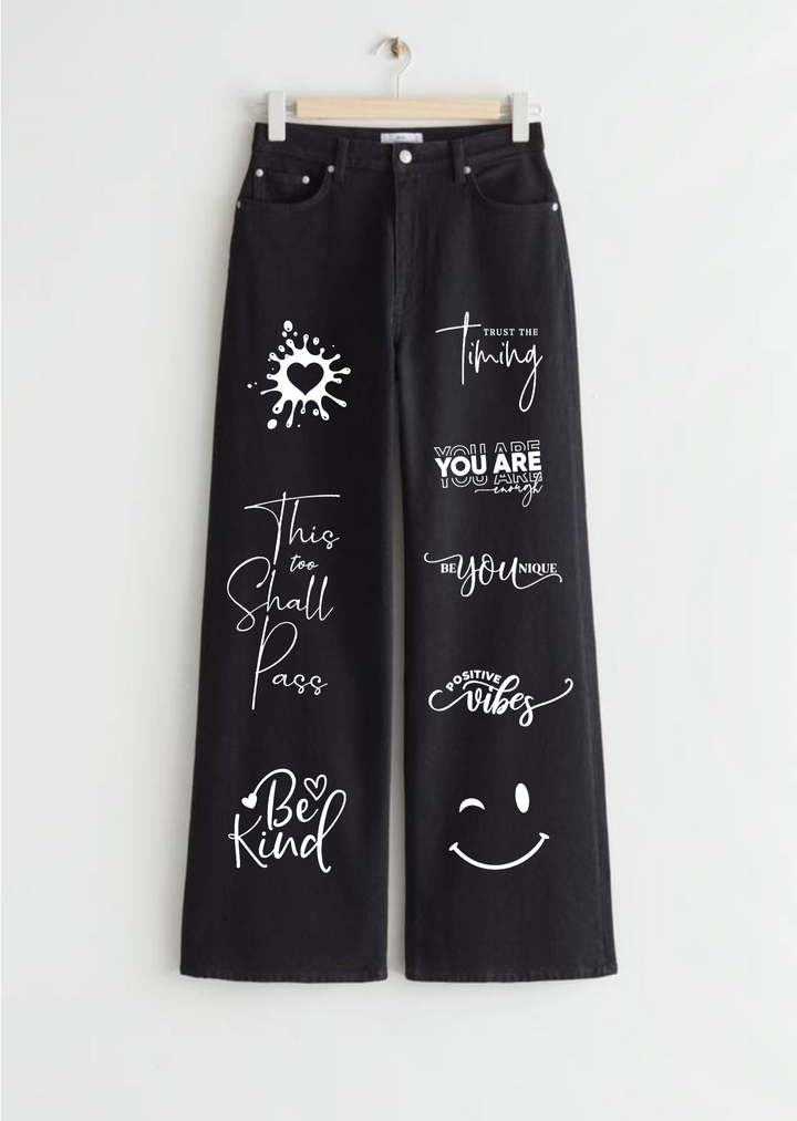 This too shall pass wide leg T-shirt.pk