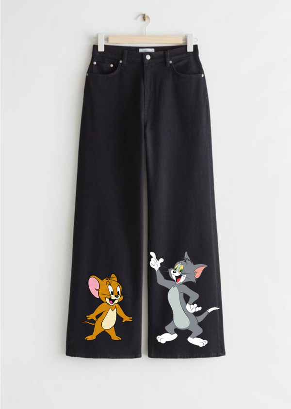 Tom And Jerry Printed Wide leg