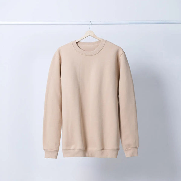 Beige Winter Sweatshirt