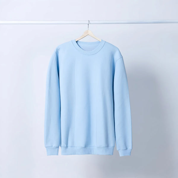 Sky Blue Winter Sweatshirt