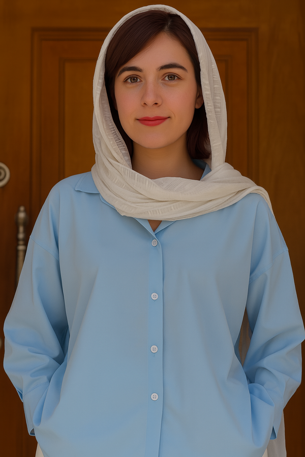 Sky Blue Button Down Shirt