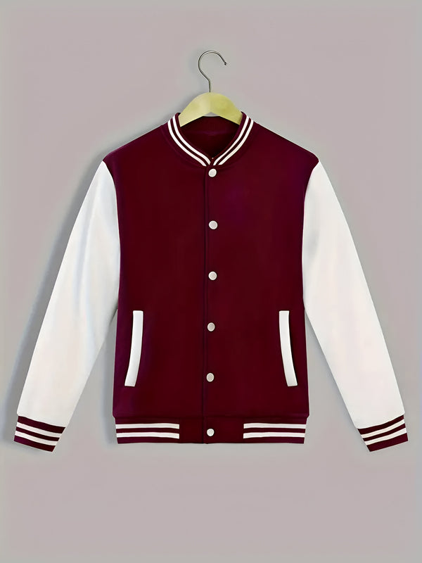 Maroon Varsity Jacket