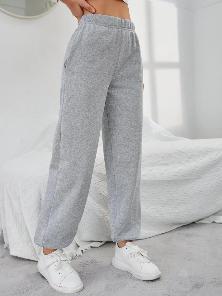 Gray Sweatpants T-shirt.pk
