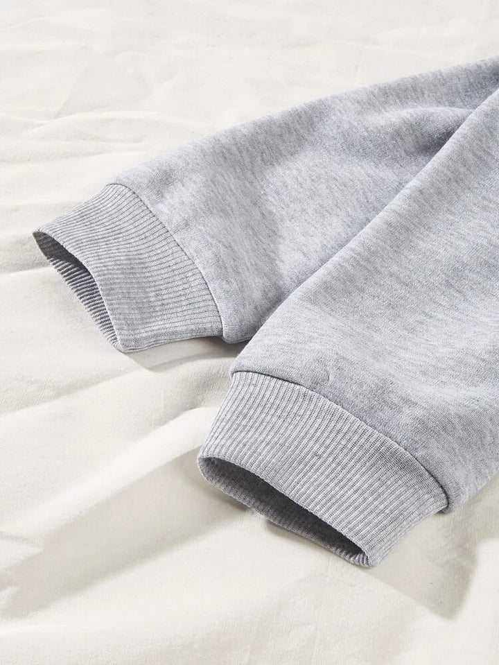 If My Mouth Grey Hoodie T-shirt.pk