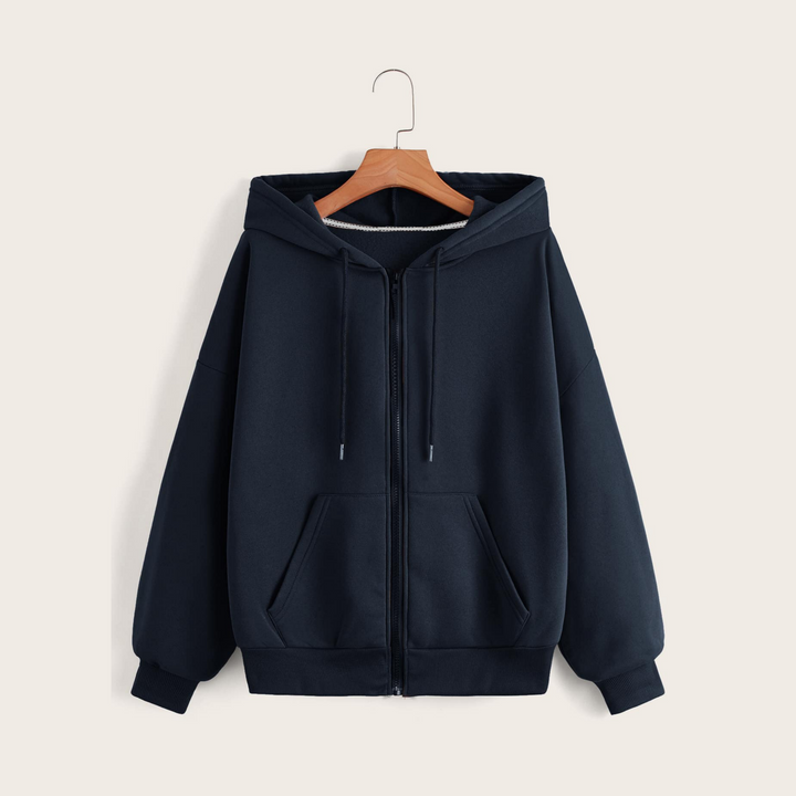 Plain Zipper Hoodies T-shirt.pk